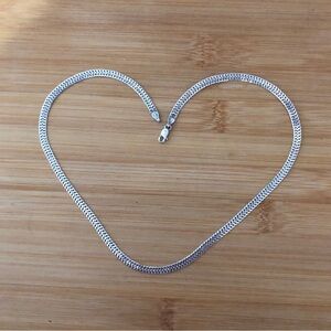 $49 Italian Estate Chain  Sterling Silver  Marked ITALY 925